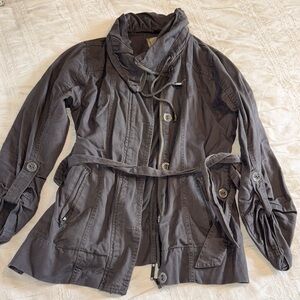 Ashley By 26 International Gray Utility Jacket